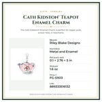 Product Specifications – Cath Kidston® Teapot Enamel Charm