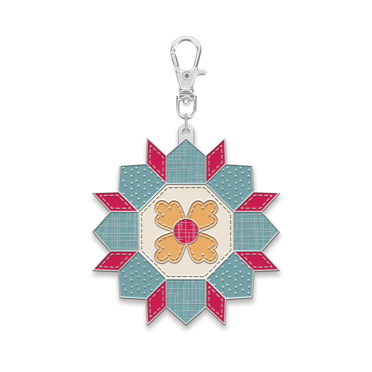 Lori Holt Happy Charm™ Wild Flower Quilt Block