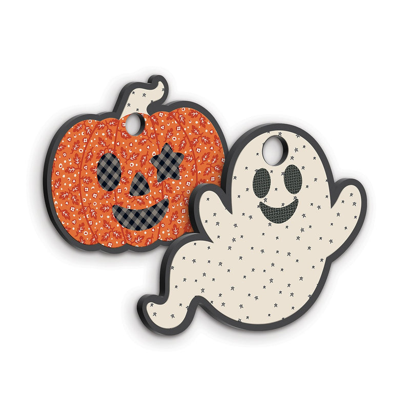 Lori Holt Pumpkin & Licorice Straw Pals Jack & Ghost