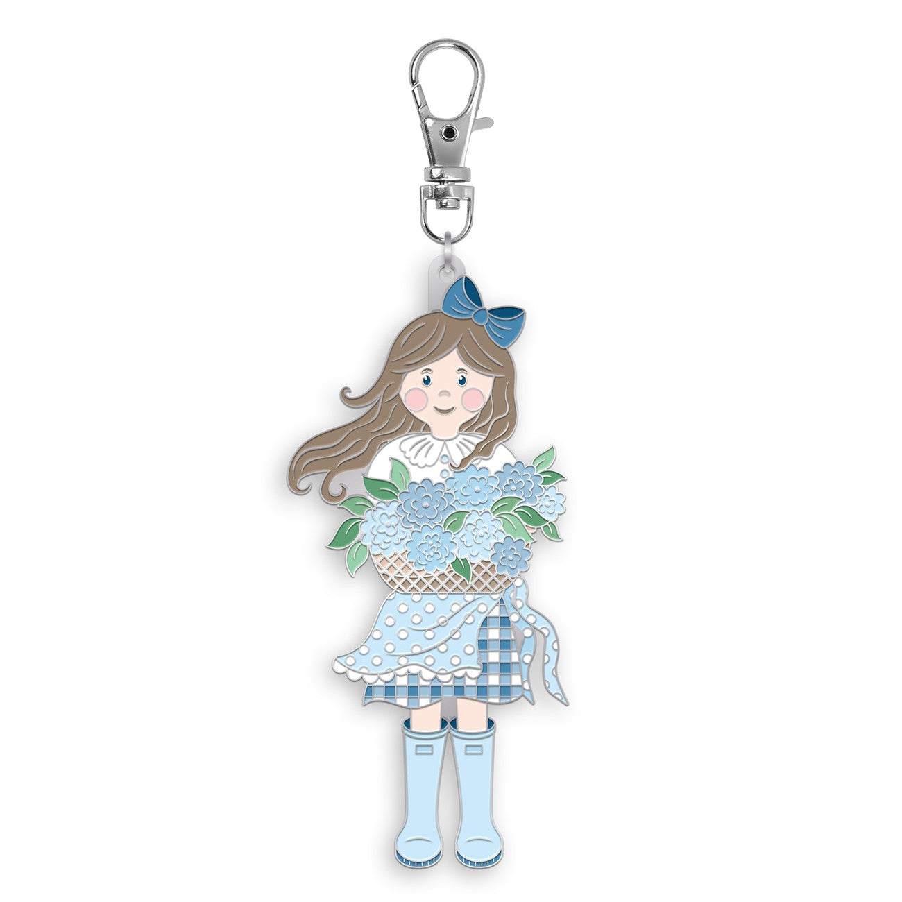 Tasha Noel Girl Enamel Charm