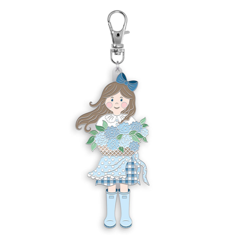 Tasha Noel Girl Enamel Charm