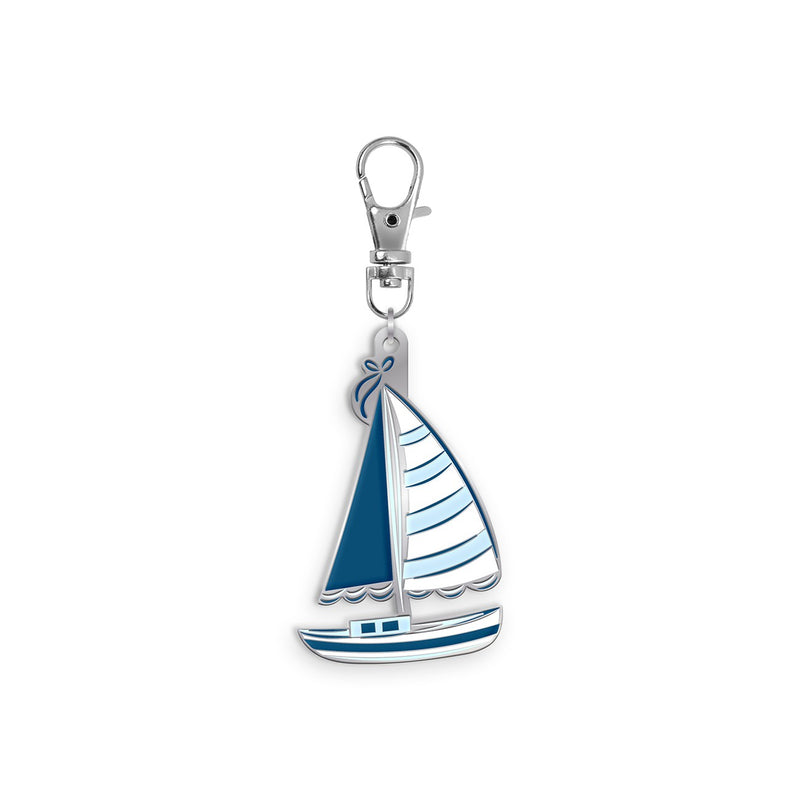 Tasha Noel Sailboat Enamel Charm