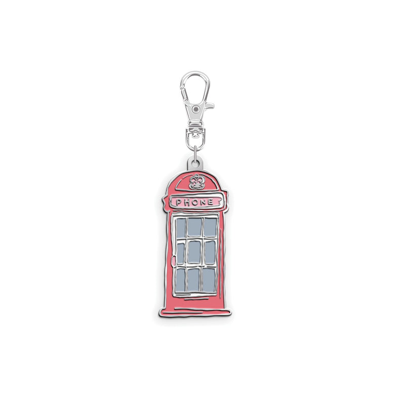 Cath Kidston® Phone Booth Enamel Charm