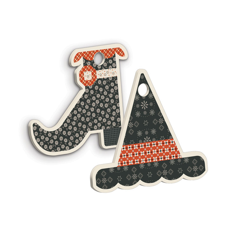 Lori Holt Pumpkin & Licorice Straw Pals Boot & Hat