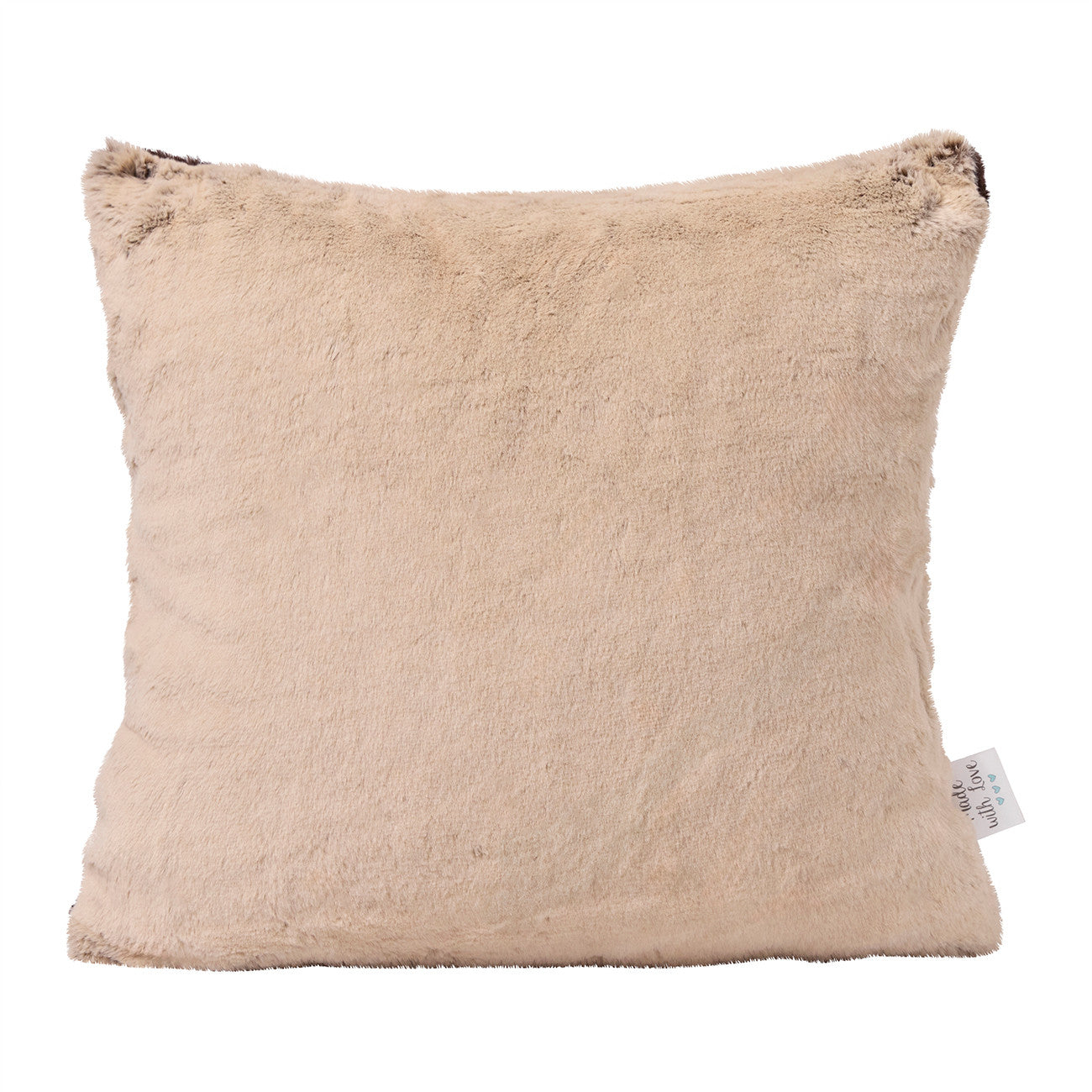Frosted Baby Seal Chocolate Almond Finished Luxe Cuddle Sweet Dreamz Pillow Kit