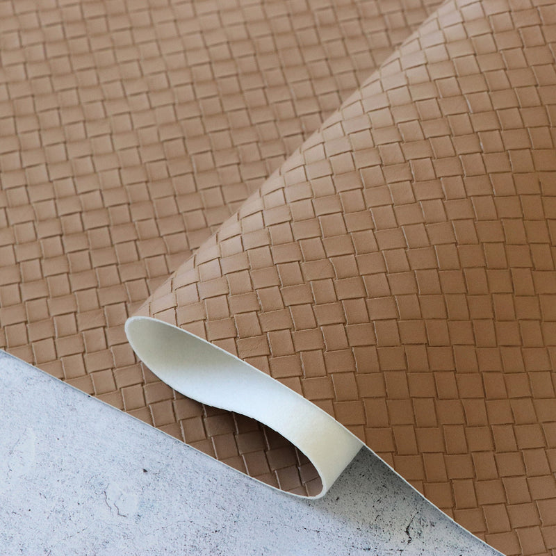 Desert Basket Weave Faux Leather 5yds