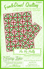 Ho Ho Holly Quilt Pattern