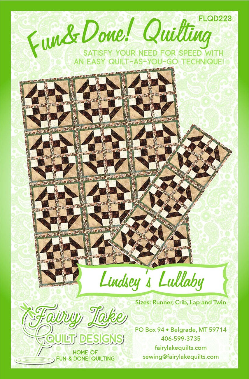 Lindsey's Lullaby Fun & Done! Quilt Pattern