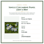 Product Specifications – Single Columbine Panel 22in x 18in