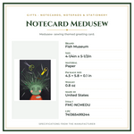 Product Specifications – Notecard Medusew