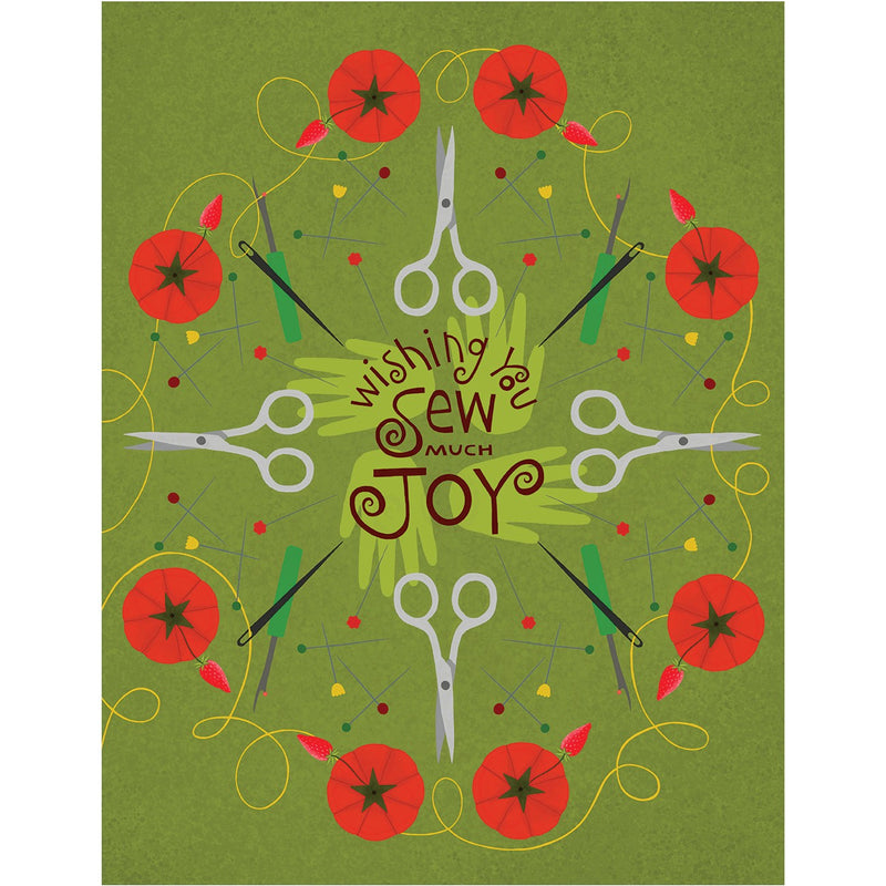 Notecard- Sew Much Joy
