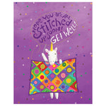 Notecard Stitched Up