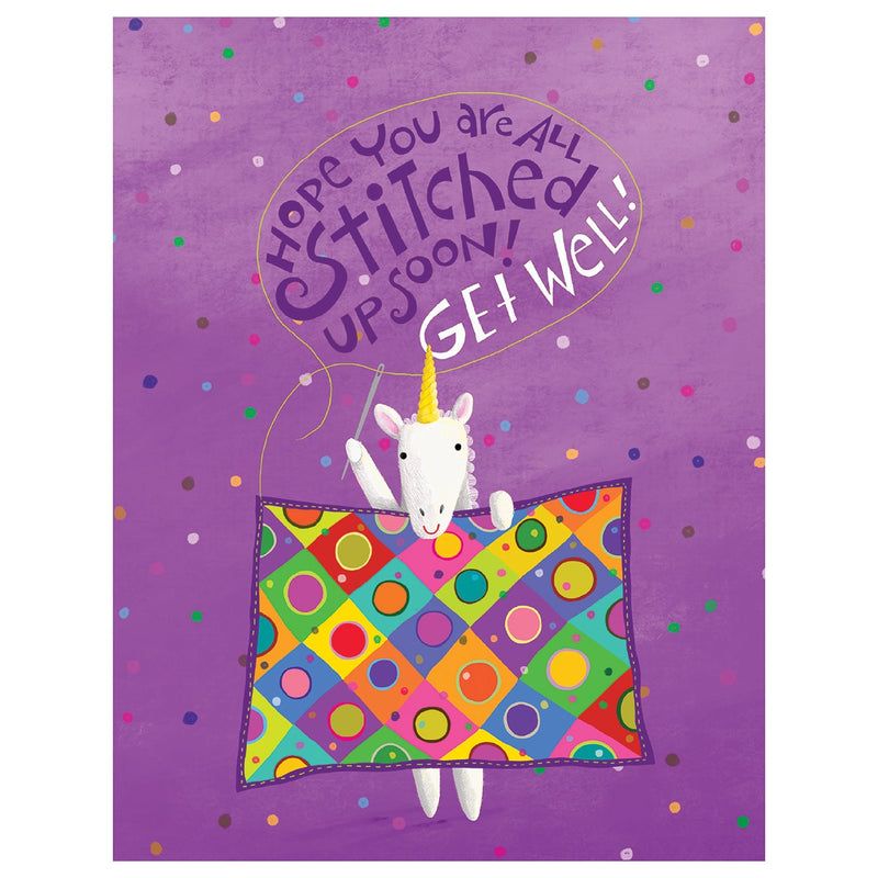 Notecard Stitched Up