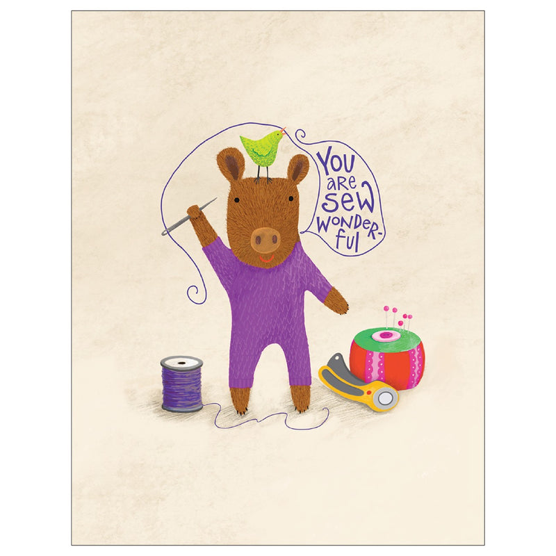 Notecard Sew Wonderful