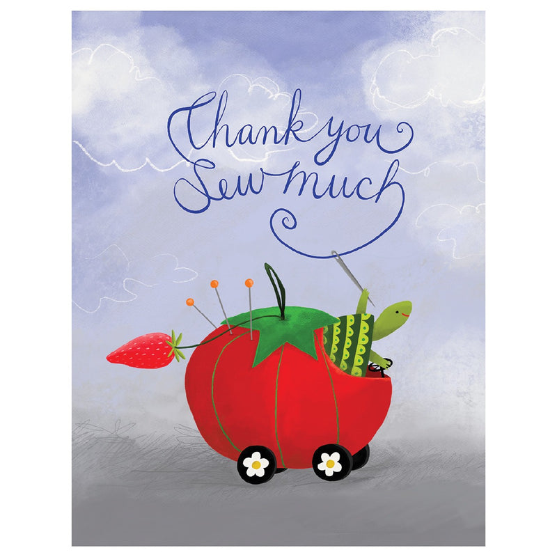 Notecard Thank You Tomato