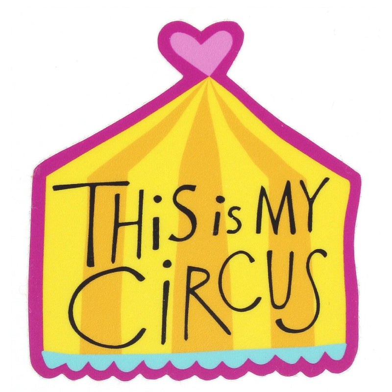 Sticker This is my Circus 3pk