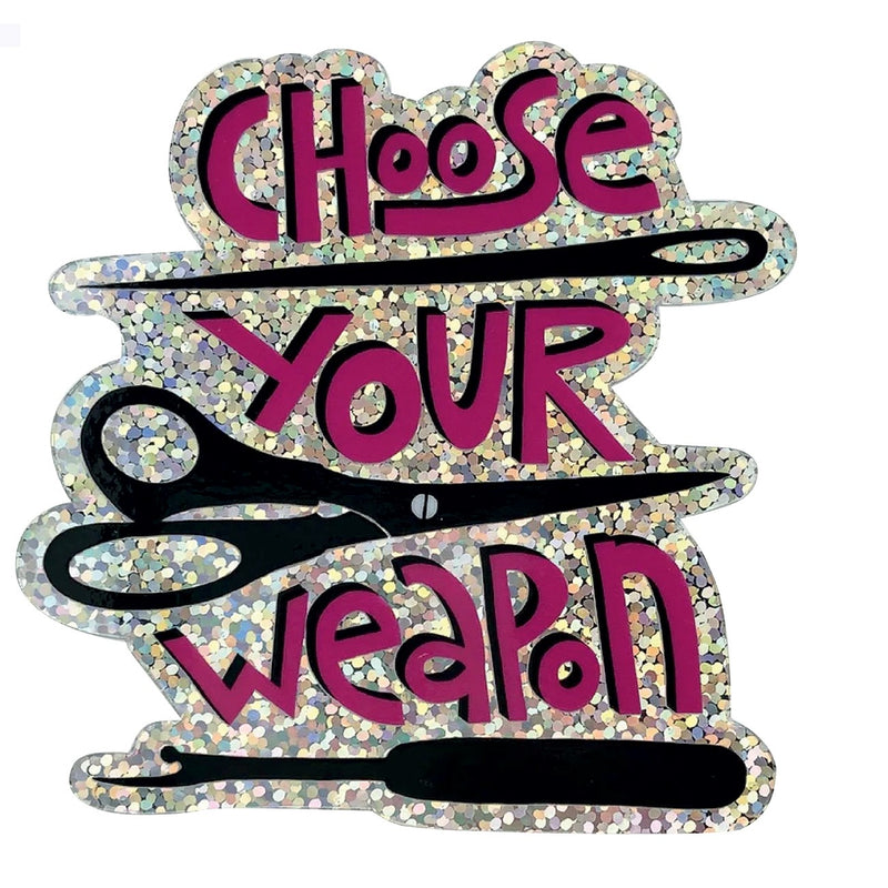 Sticker Choose Your Weapon 3pk