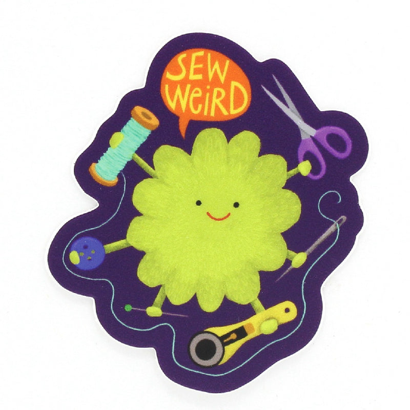 Sticker Sew Weird 3pk