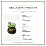 Product Specifications – Sticker Stitch Witch 3pk