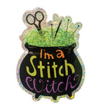 Sticker Stitch Witch 3pk