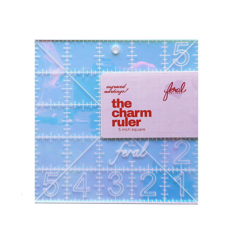 Charm Square Ruler Iridescent