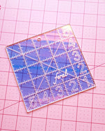 Charm Square Ruler Iridescent