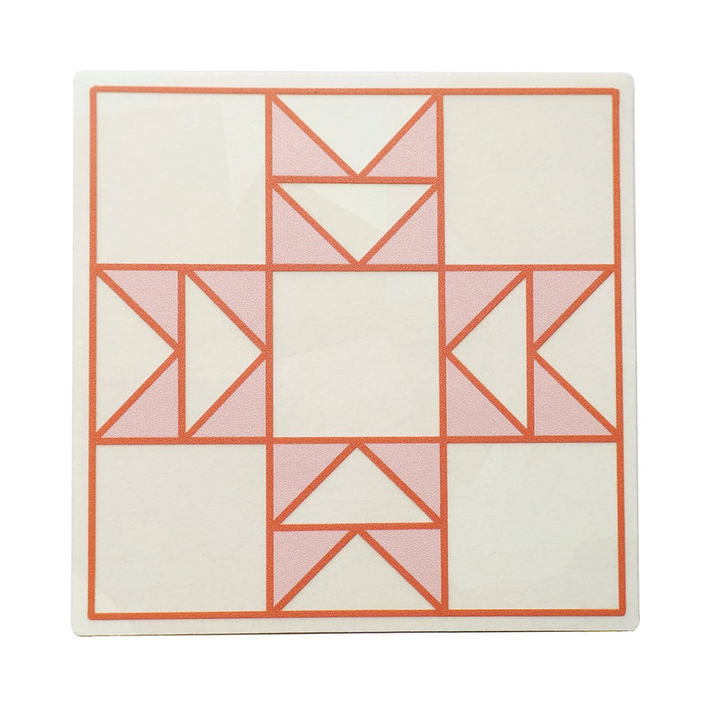 Rainbow Maker Pink Quilt Block