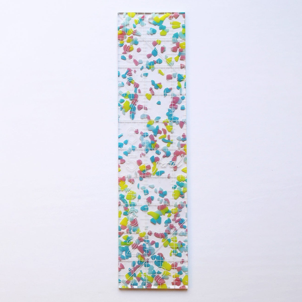 2-1/2in x 10in Ruler Confetti