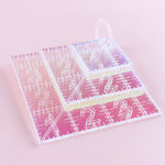Mini Squares Ruler Set Iridescent