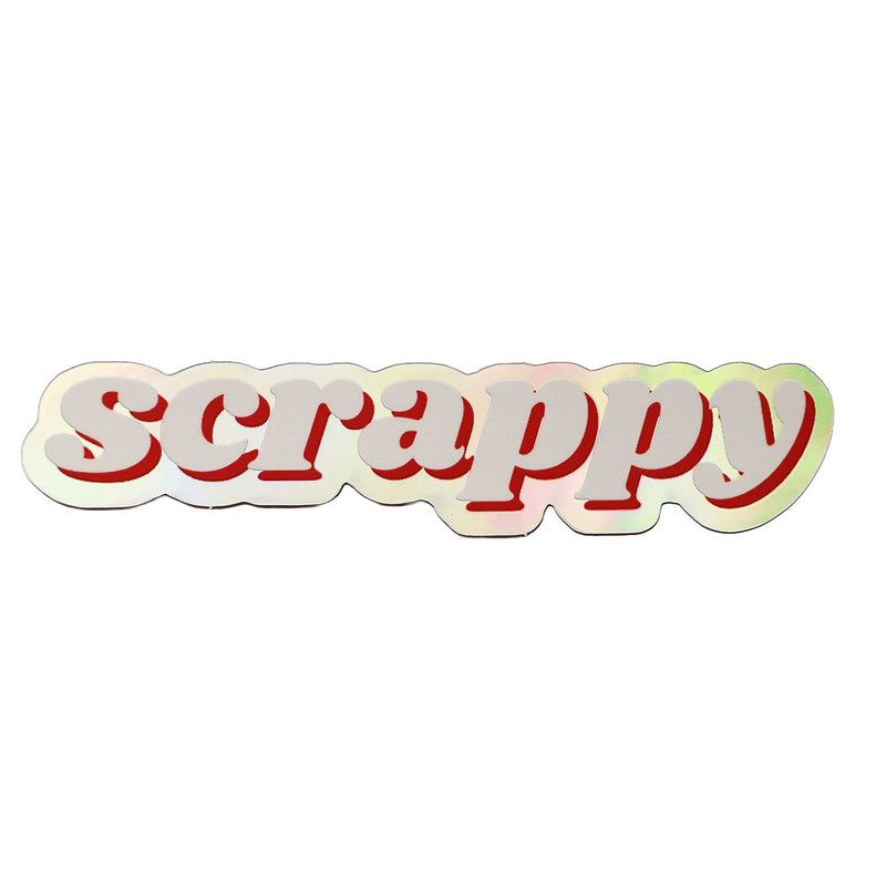 Scrappy Holographic Sticker 5pk