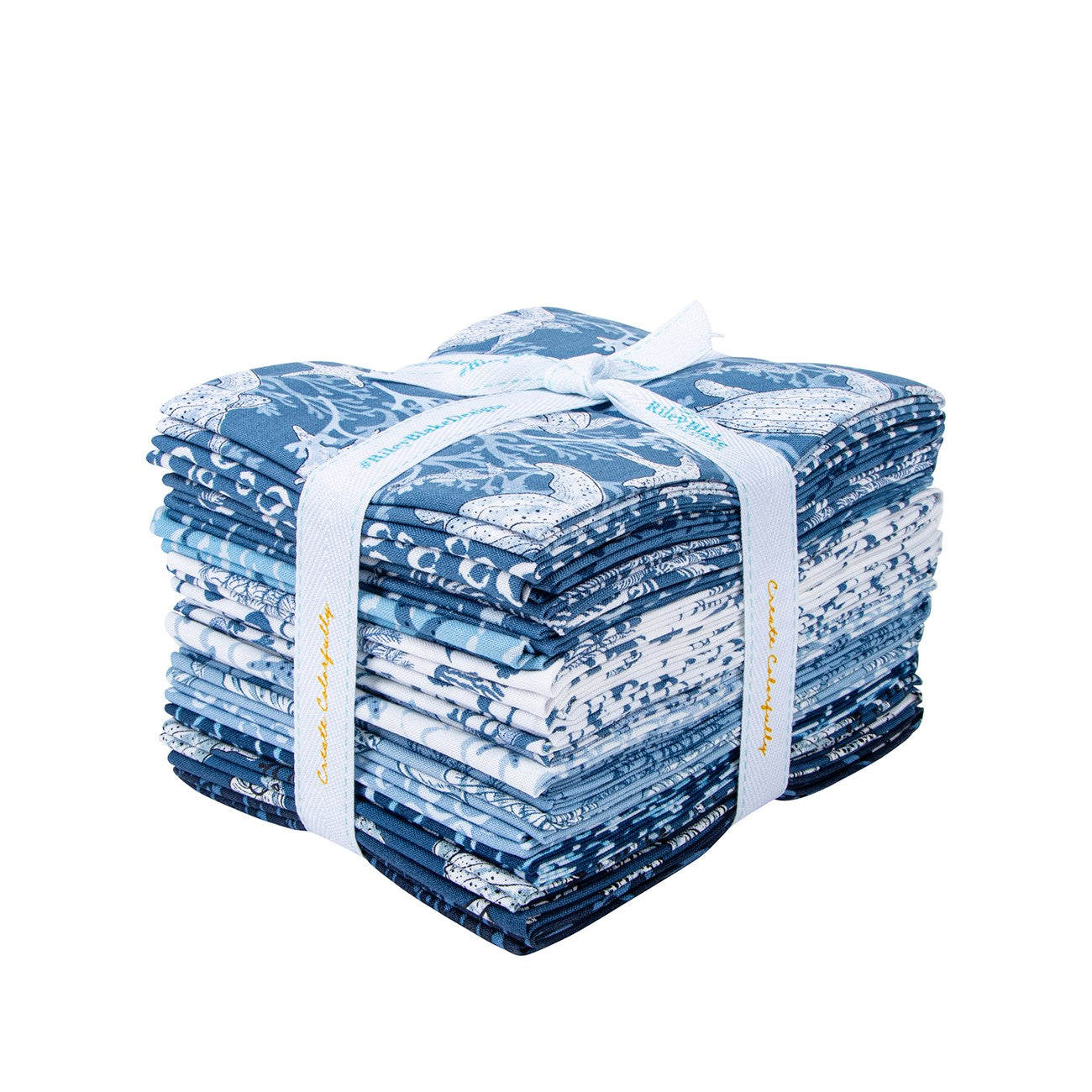 Ocean Oasis Fat Quarter Bundle, 18 Pcs.
