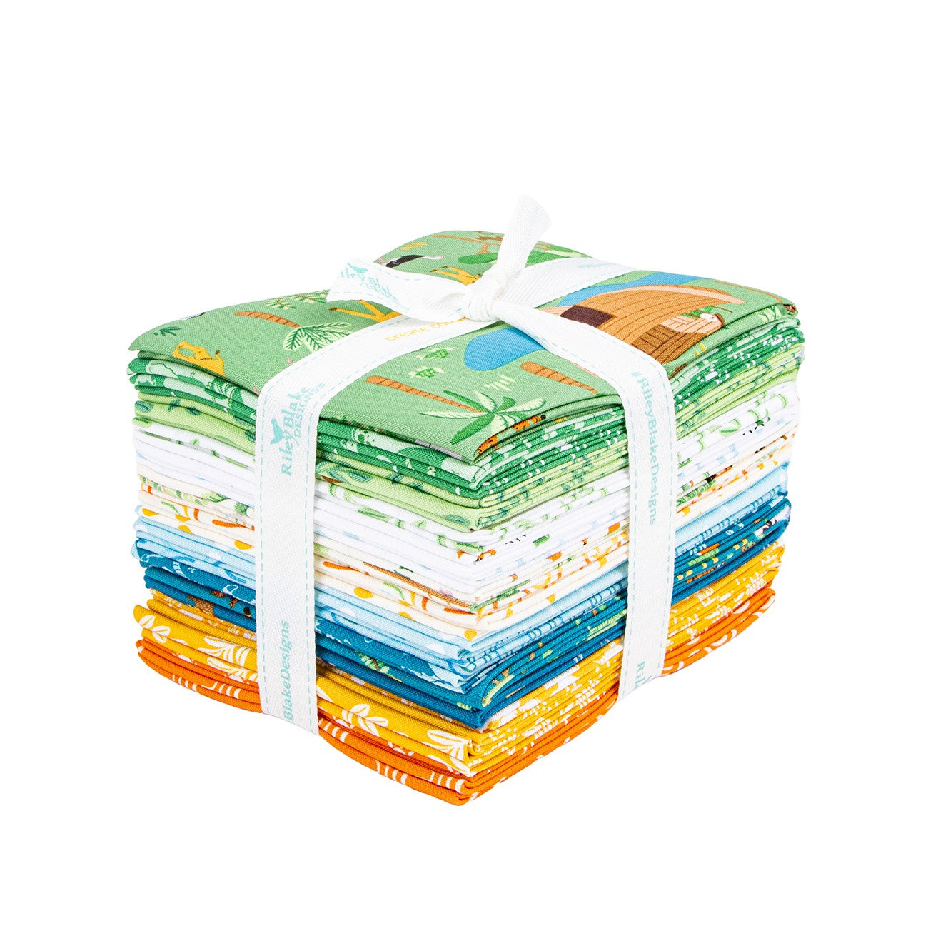 Two by Two Fat Quarter Bundle, 21 Pcs.