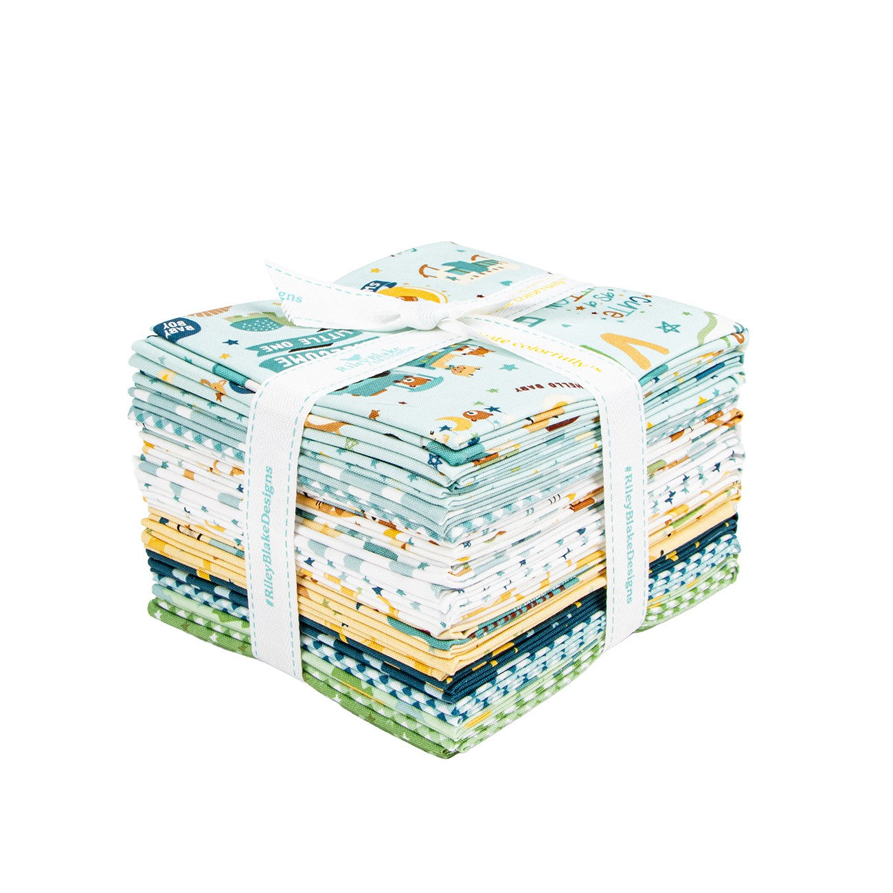 Baby Boy Fat Quarter Bundle, 21 Pcs.