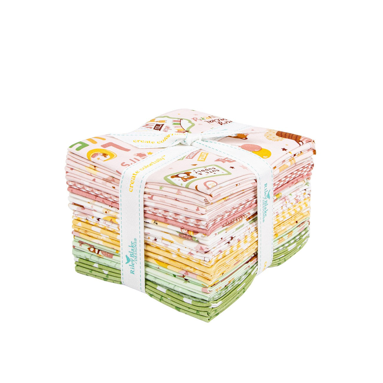 Baby Girl Fat Quarter Bundle, 21 Pcs.