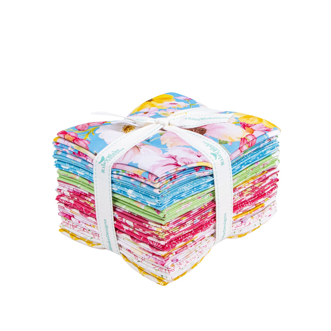Painted Petals Fat Quarter Bundle, 21pcs