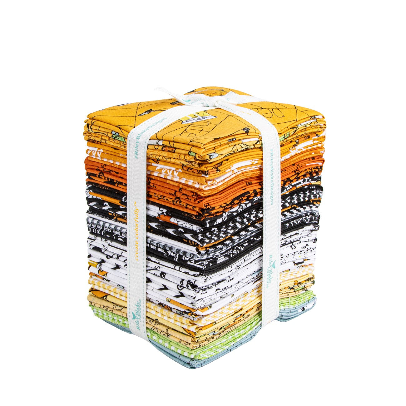 Scary Scraps Fat Quarter Bundle, 37pcs
