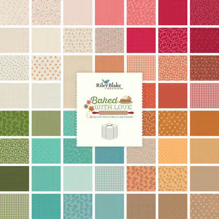 Baked With Love Fat Quarter Bundle, 53 Pcs.