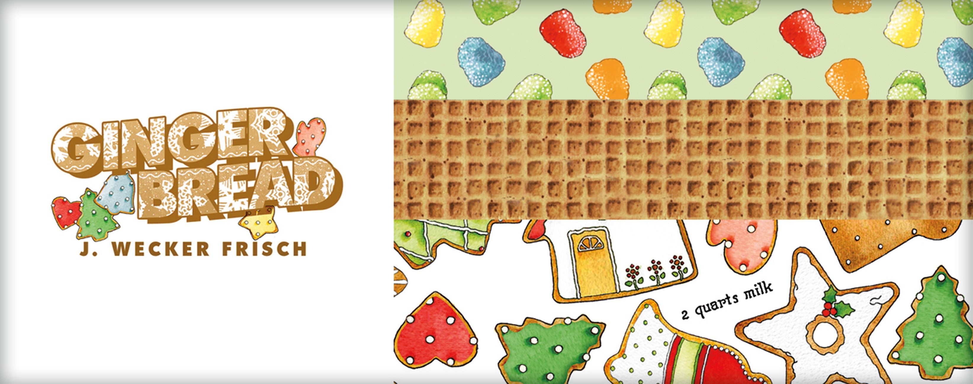 Gingerbread Fat Quarter Bundle, 33 Pcs.