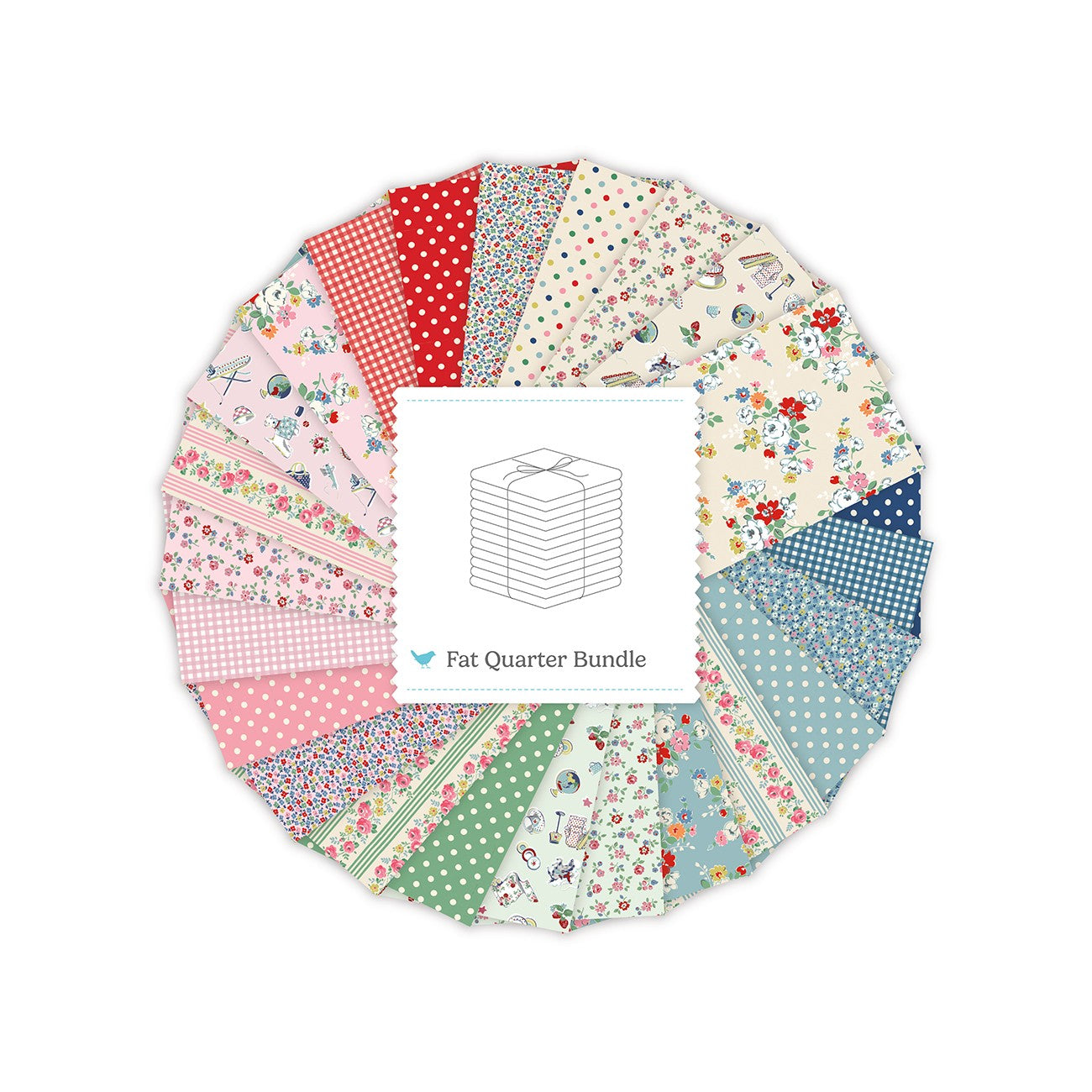 Cath Kidston® Signature Collection Fat Quarters, 24pcs