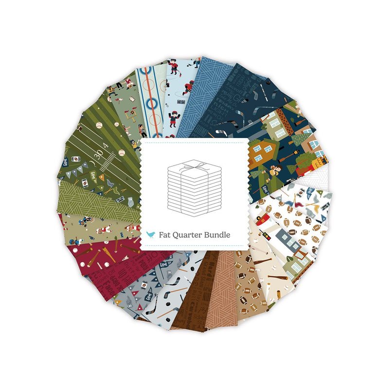 Hometown Heroes Fat Quarter Bundle, 24 Pcs.