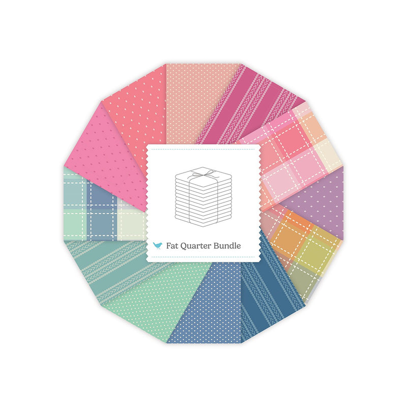 Woven Radiant Fat Quarter Bundle A, 12 Pcs.