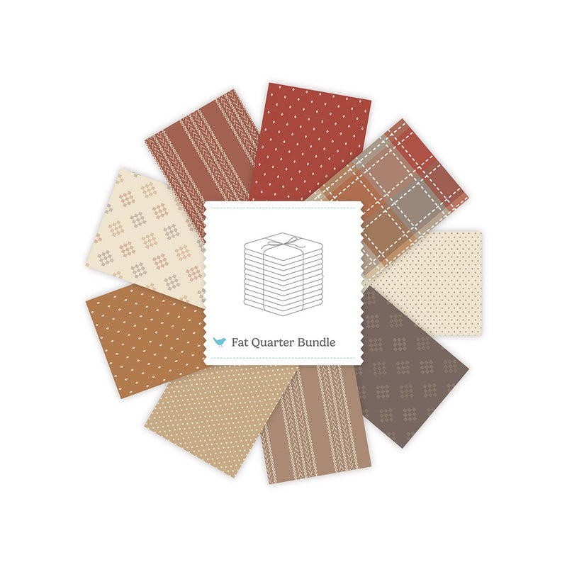 Woven Sedona Fat Quarter Bundle C, 9 Pcs.