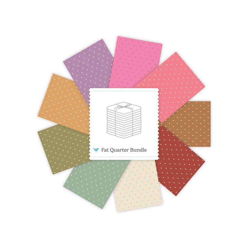 Woven Diamond Fat Quarter Bundle, 9 Pcs.
