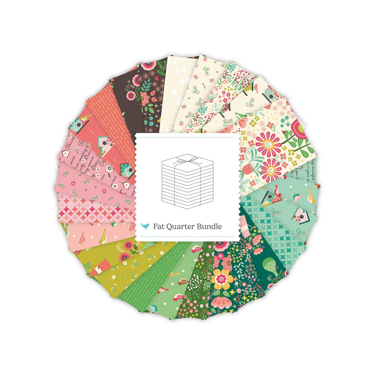 Aviary Fat Quarter Bundle, 25 Pcs.
