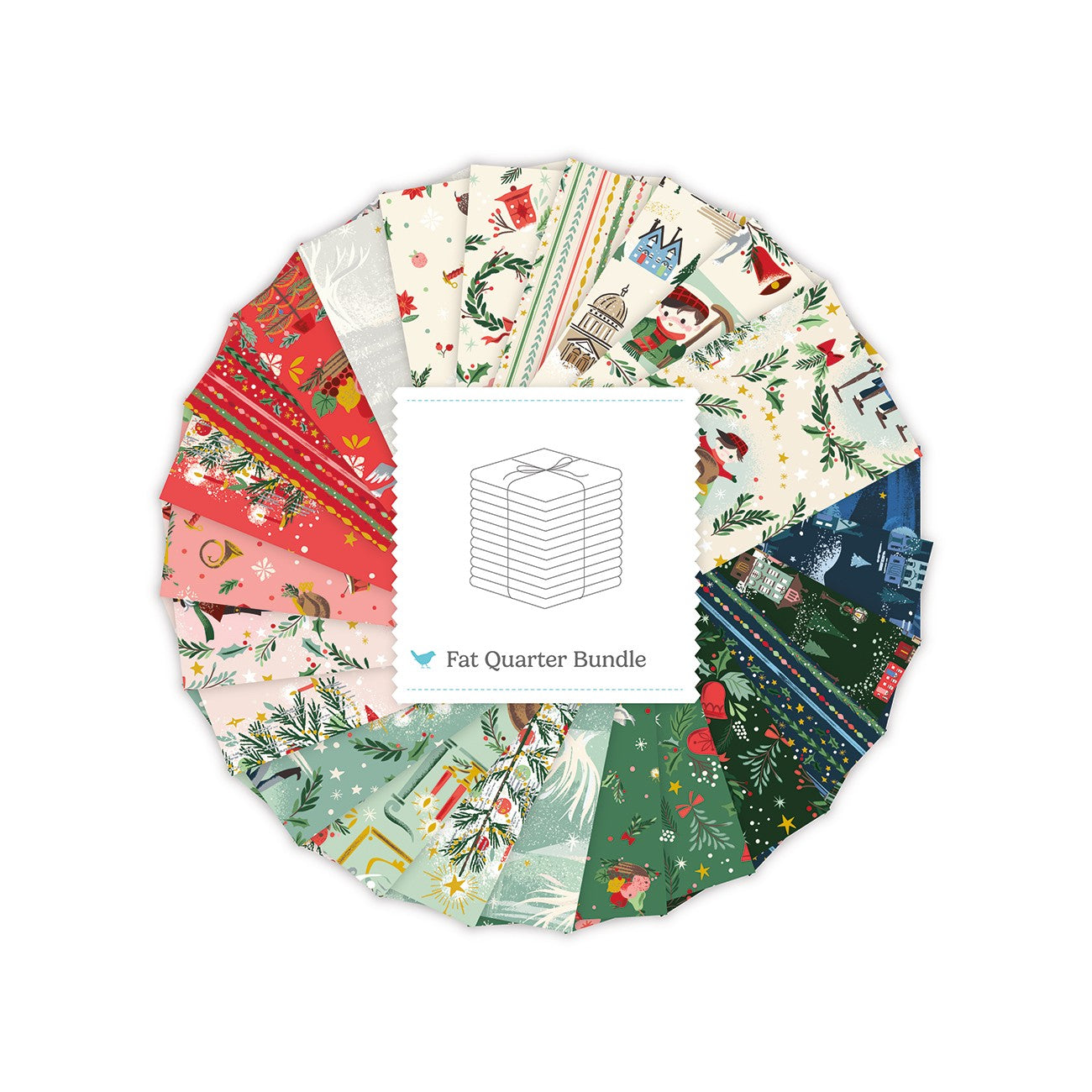 Carol Fat Quarter Bundle, 24 Pcs.