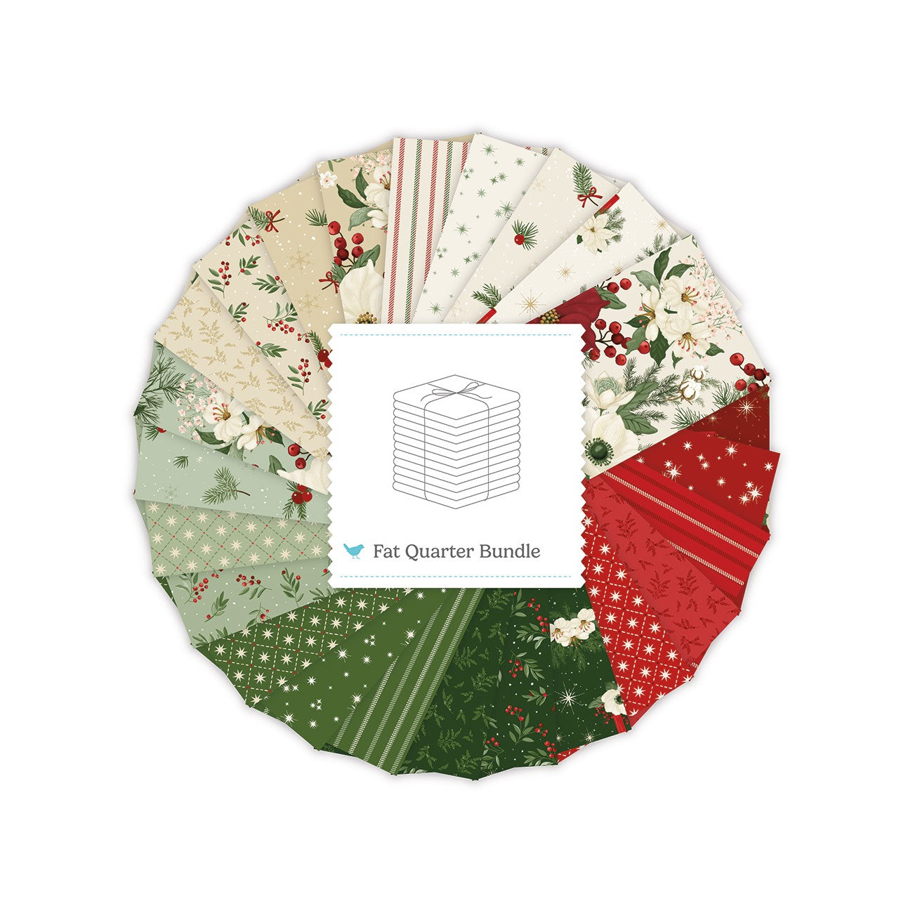 Peace on Earth Fat Quarter Bundle, 24 Pcs.