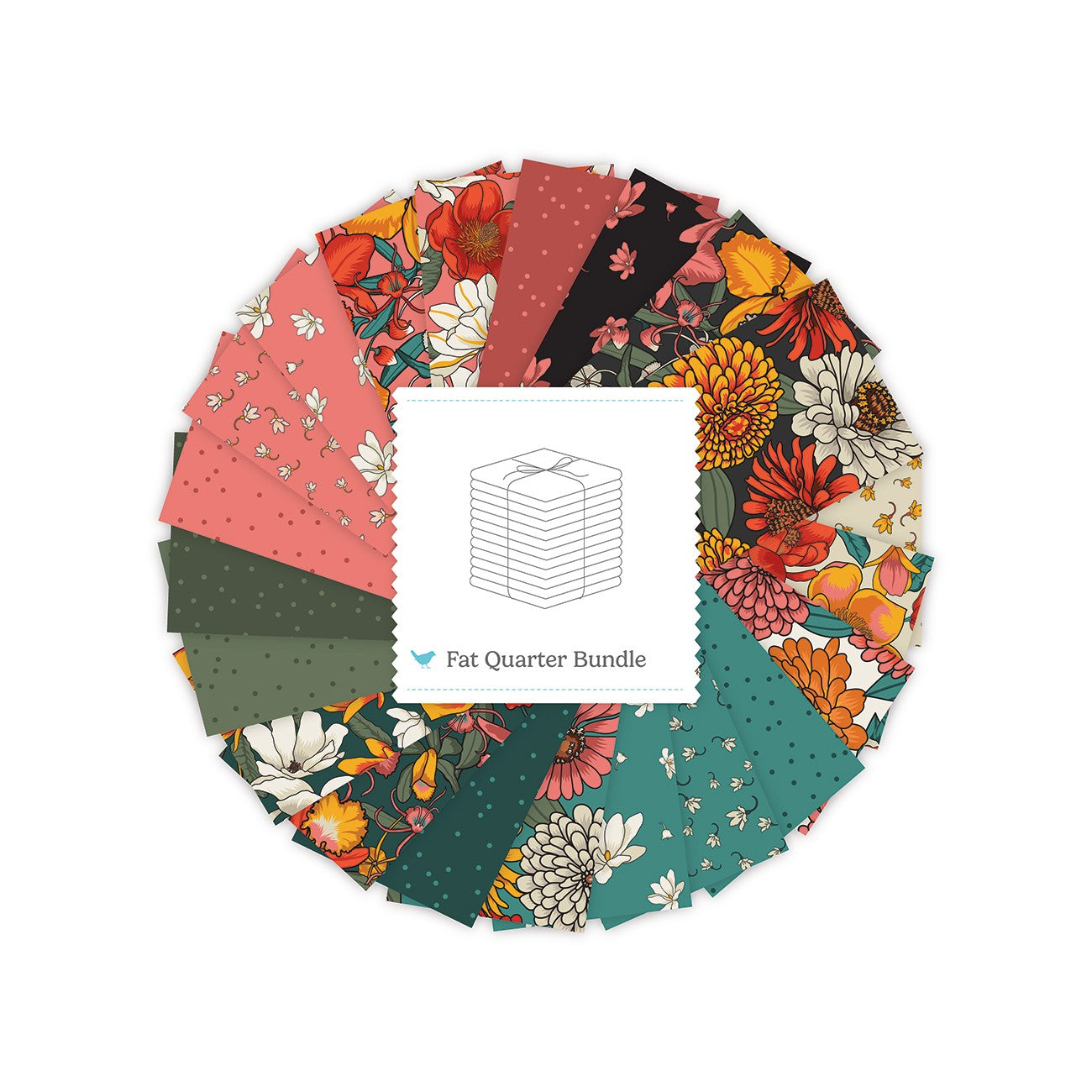 Southern Bloom Fat Quarter Bundle, 21 Pcs.