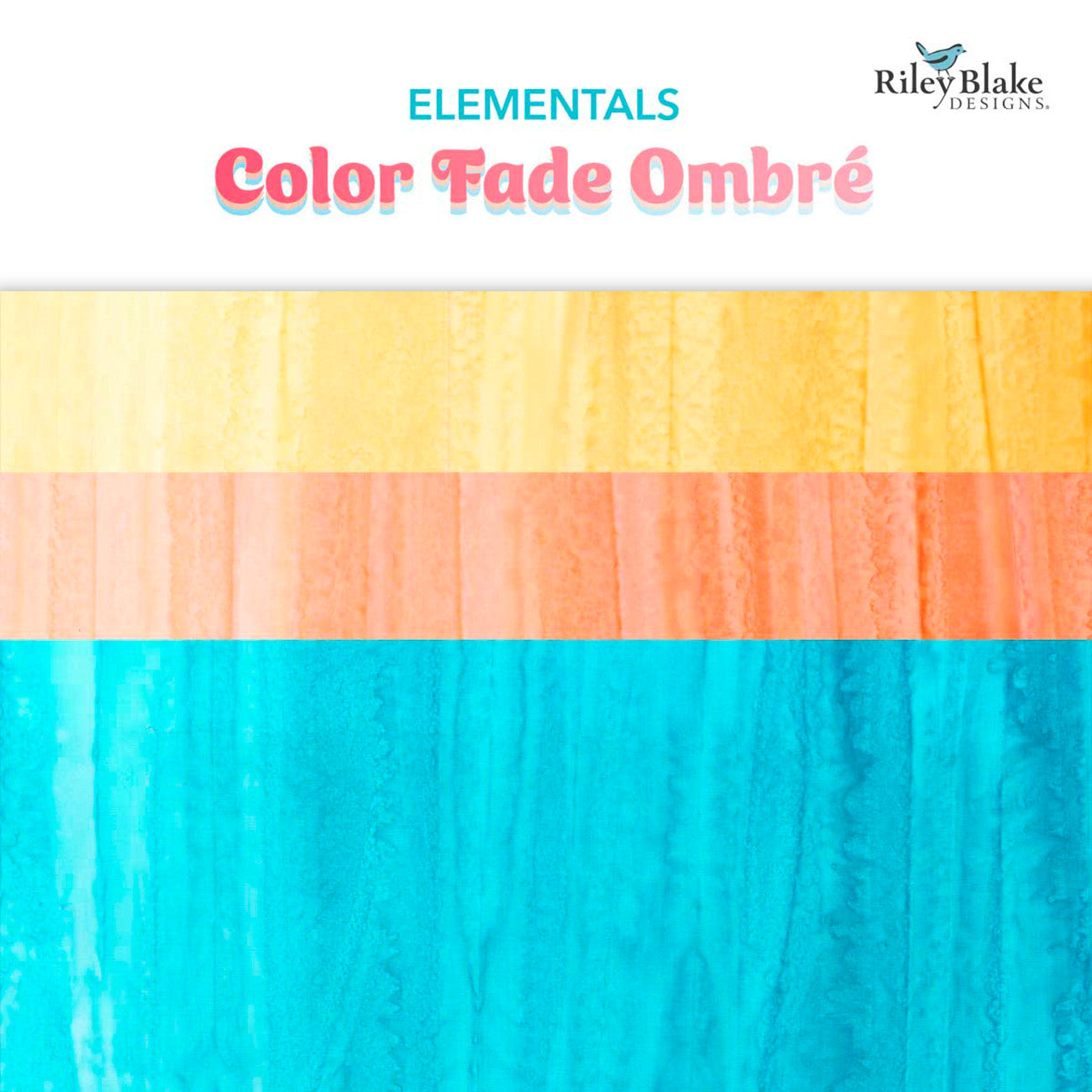 Batiks Elementals Color Fade Ombre Fat Quarter Bundle, 11 Pcs.