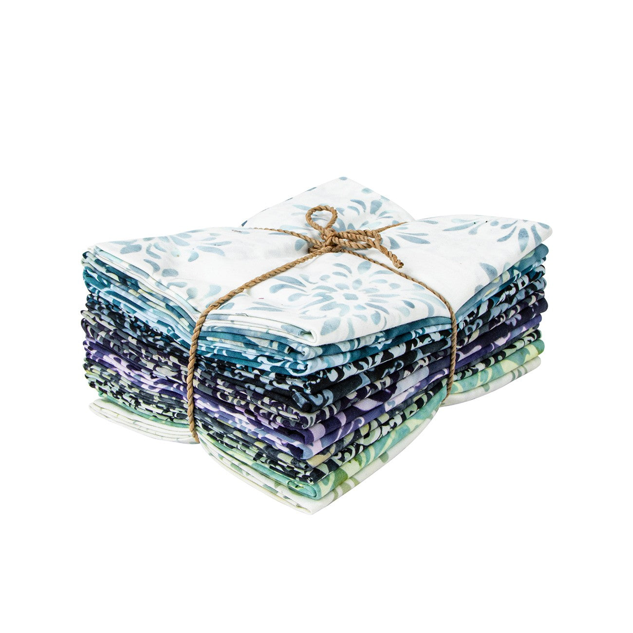 Batiks Victorian Garden Fat Quarter Bundle A, 12pcs/bundle
