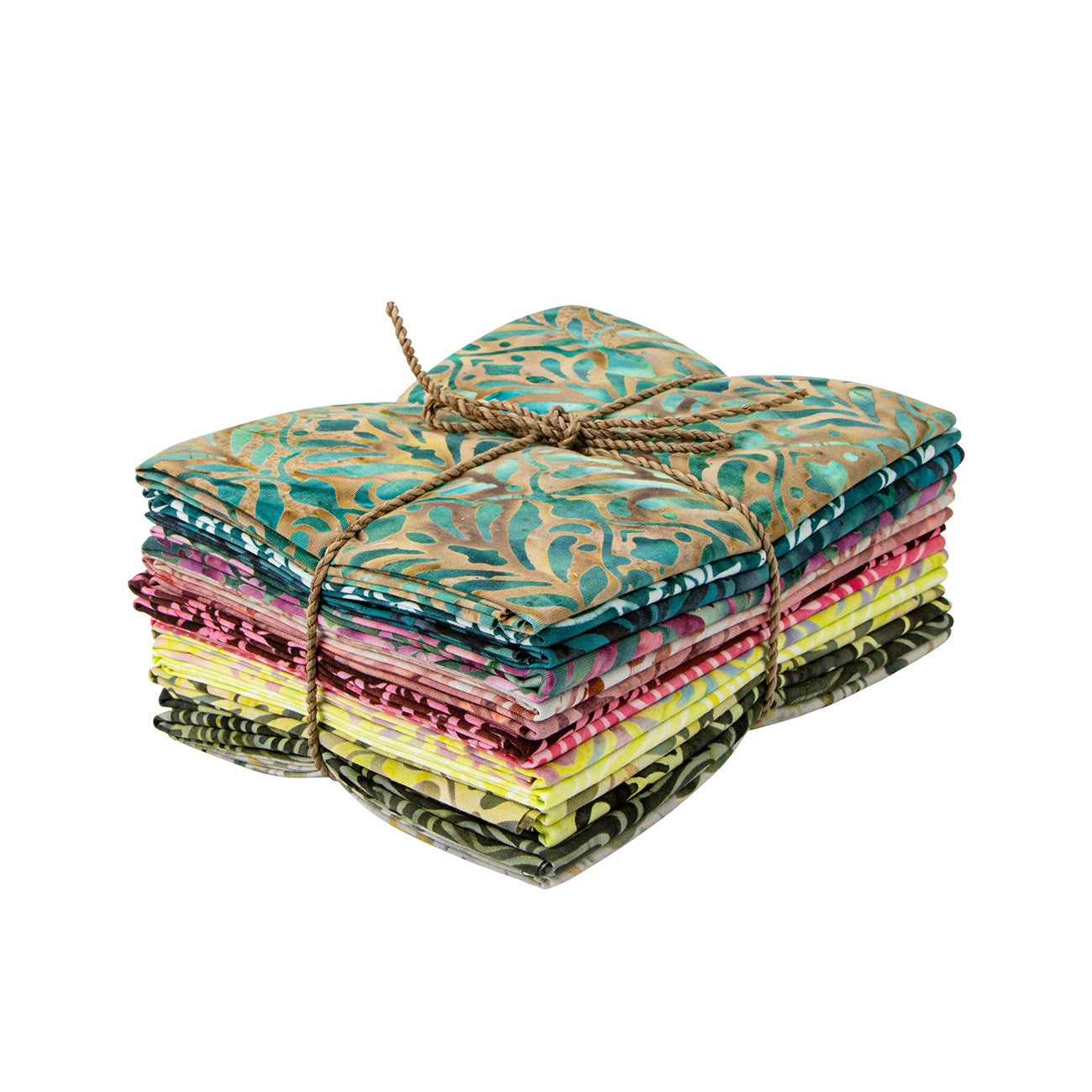 Batiks Ornamental Floreale Fat Quarter Bundle, 14pcs